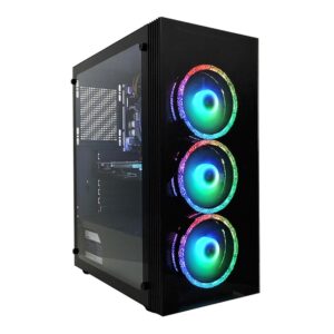 PC Gamer Concórdia AMD Ryzen 5 4500, ARGB, GeForce GTX 1650, 16GB RAM, SSD 480GB, Linux, Preto - 33647