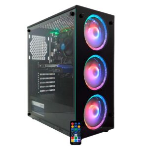 PC Gamer Concórdia Processador Core i5-10400F, RGB, Geforce GTX1650, 8GB, SSD 480GB, Preto - 32726