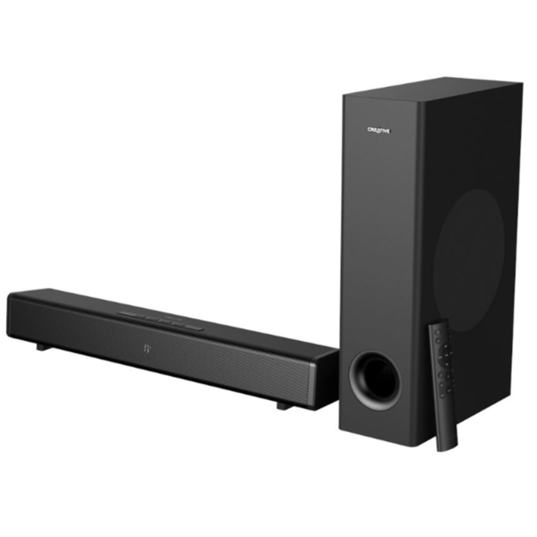 Soundbar Creative Stage 360, HDMI/Bluetooth 5.0, Black, Com Controle Remoto, 51MF8385AA000