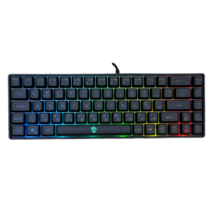 Teclado Gamer Ninja Black Noir, RGB, Switch Membrana, ABNT2, Black, TC-GN-BKNR