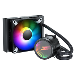 Water Cooler SuperFrame ISENGARD, ARGB, 120mm, Intel-AMD, Controladora, Black, SF-W120